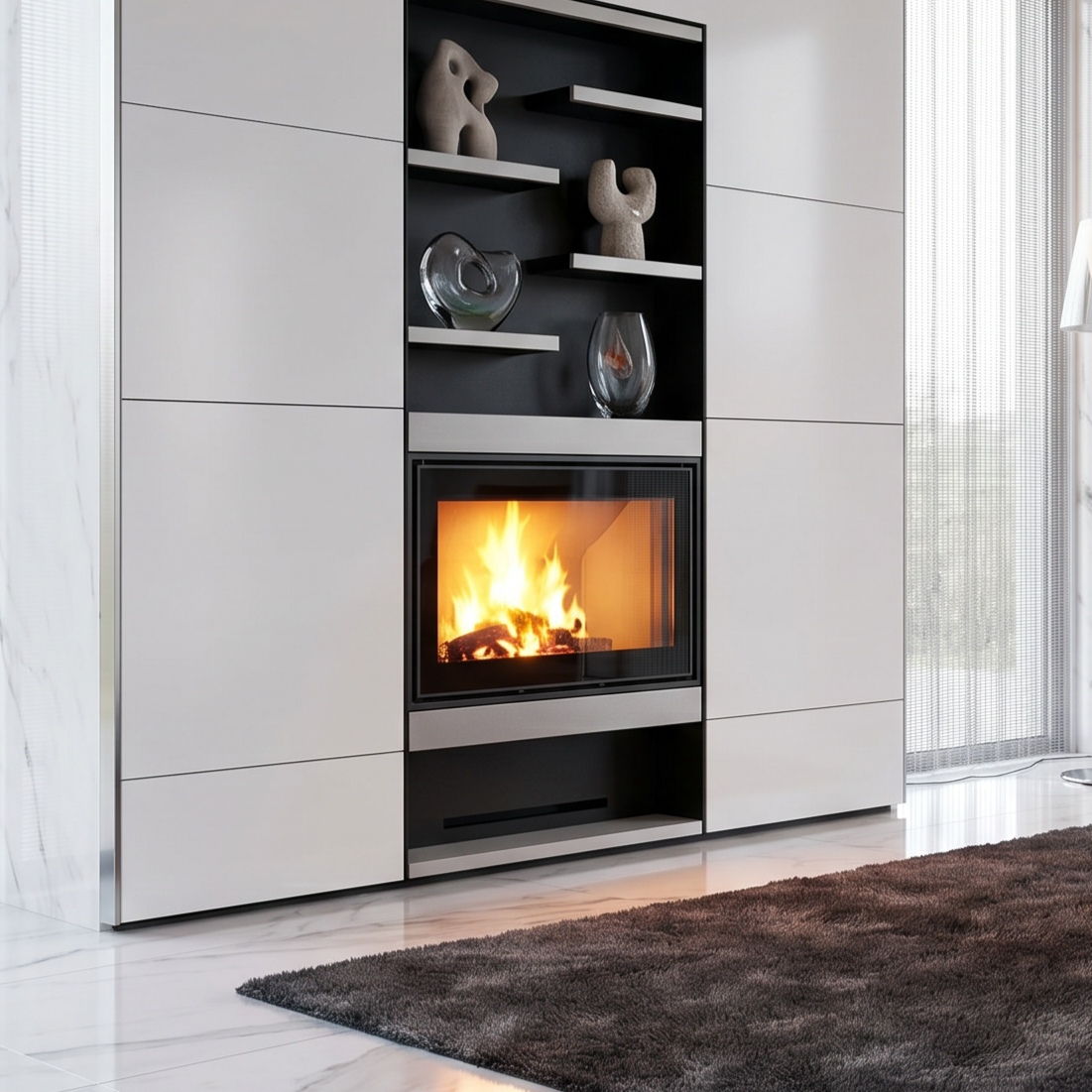 Piazzetta MC70/51 Wood Fireplace