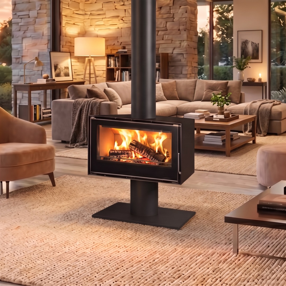 C&A Chama Modular Cristal 69 Wood Fireplace - Image 2