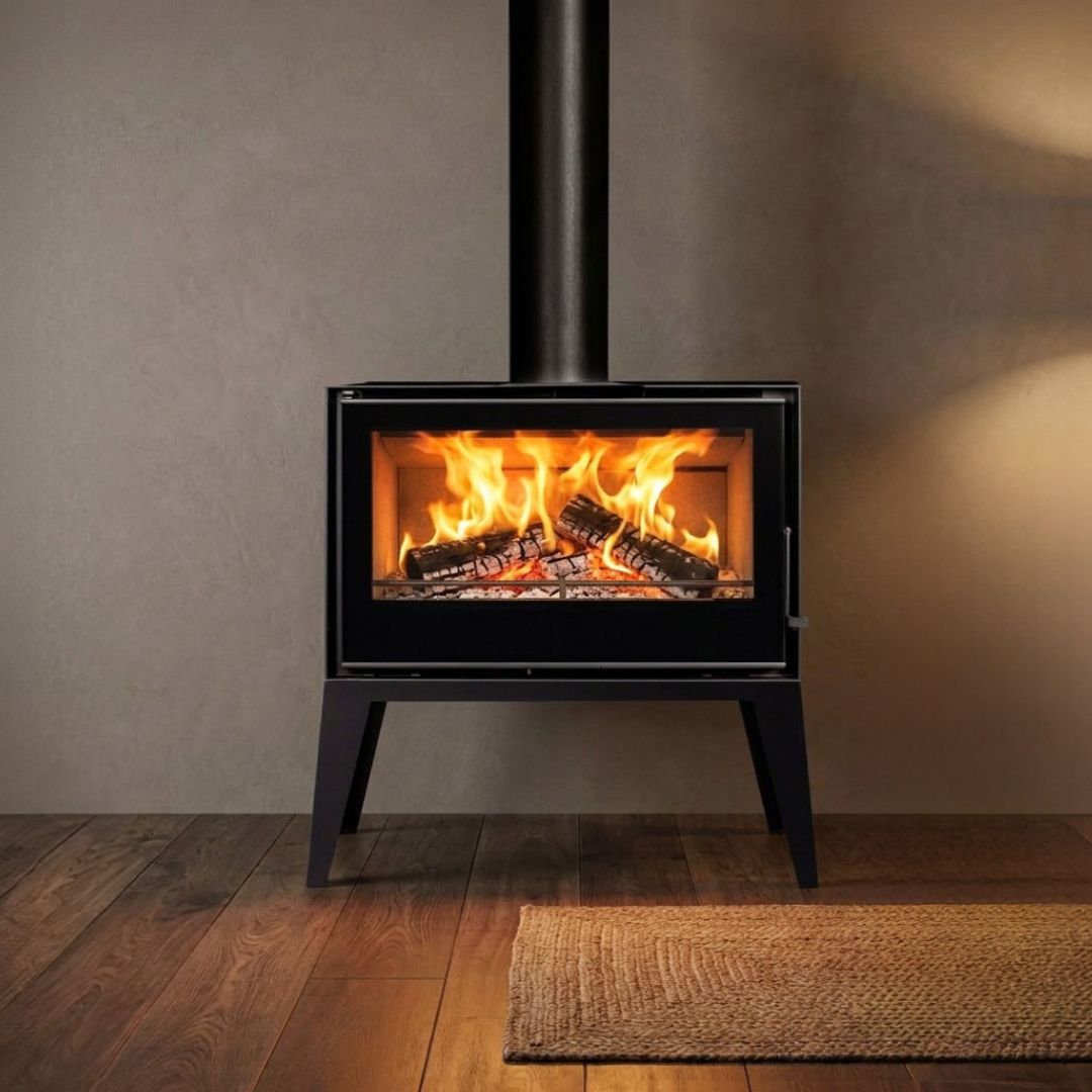 C&A Chama Modular Cristal 78 Wood Fireplace